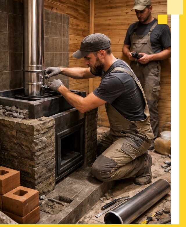 Изготовление и установка банных печей под ключ в Россоши