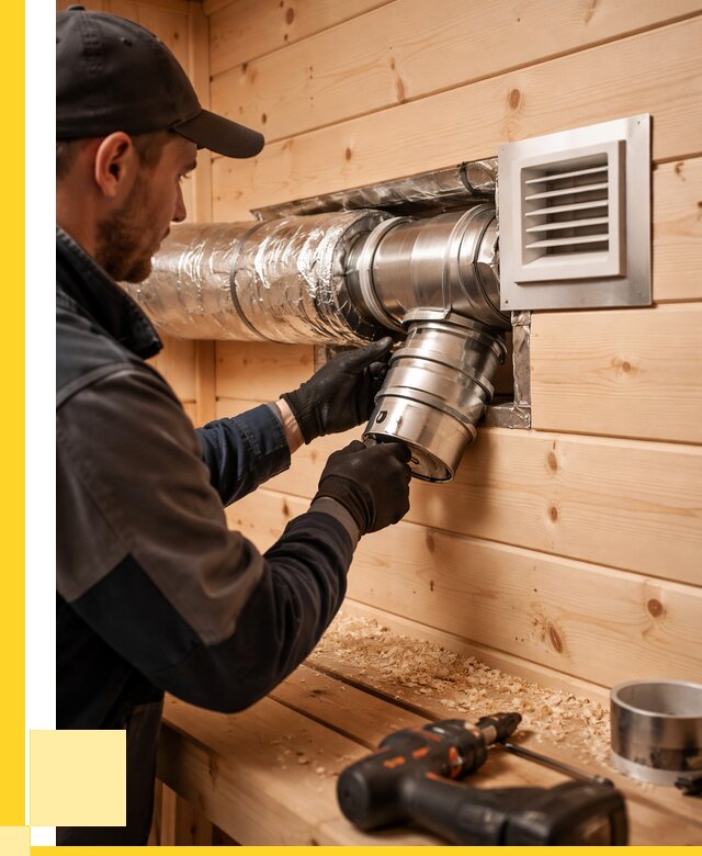 Монтаж вентиляции бани в Россоши от 12443 р. | ЭриданРсс