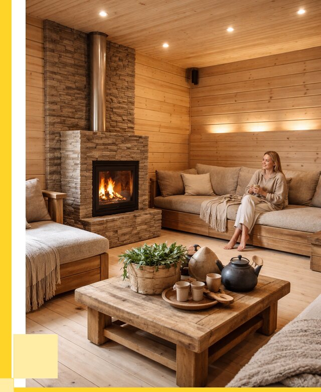 Проект бани с комнатой отдыха в Россоши от 36292 р. | ЭриданРсс