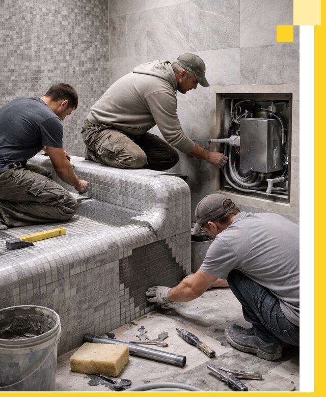 Проекты хамамов под ключ в Россоши и дизайн и строительство