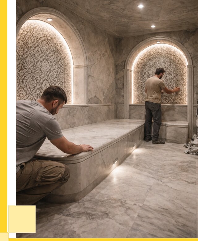 Турецкие бани под ключ в Россоши от 259225 р. | ЭриданРсс