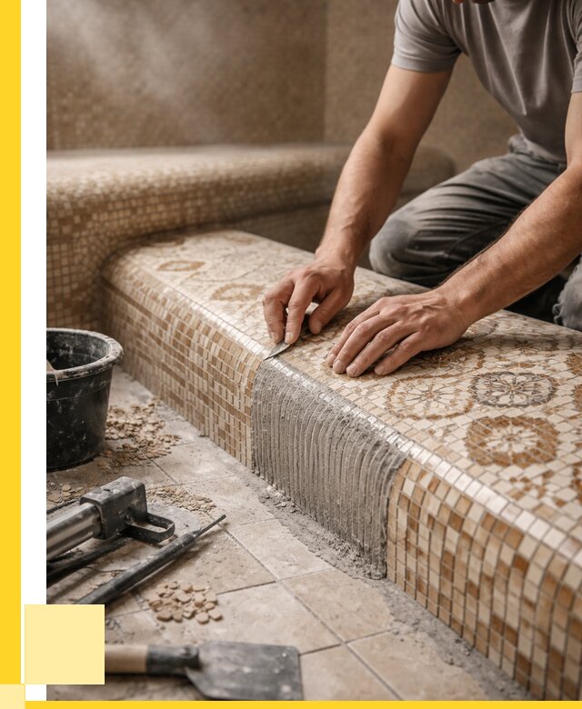 Плитка для хамама под ключ в Россоши от 3629 р. | ЭриданРсс