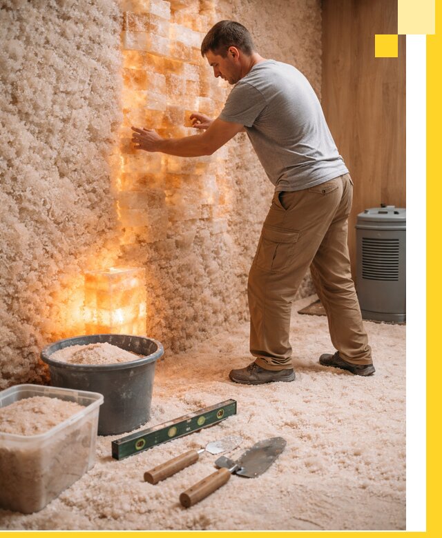 Проектирование и монтаж соляных комнат в Россоши под ключ