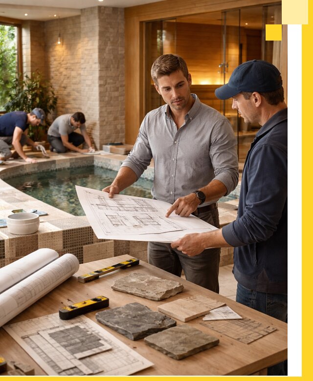 Проектирование SPA зон под ключ в Россоши с инженерией