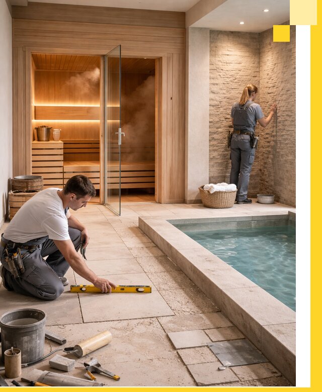 Комплексный дизайн и отделка интерьеров SPA под ключ в Россоши